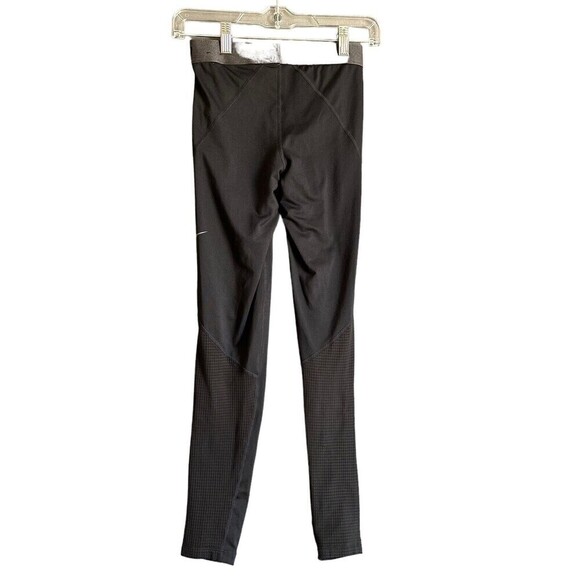 Nike Pro Training Workout Tights Womens Size Small Black Athletic Swoosh 932078 - Picture 4 of 15